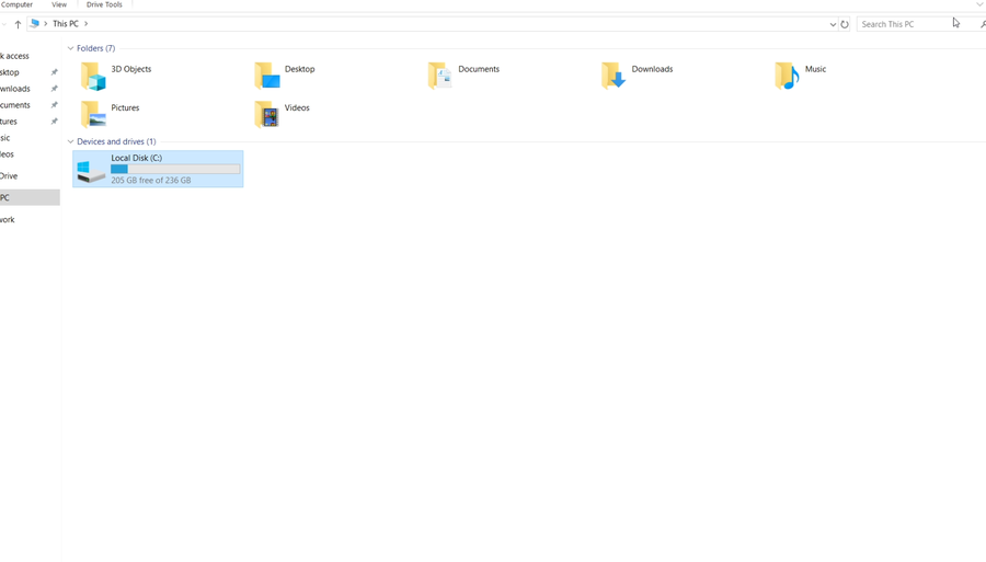 Recovery partition without drive letter after fix