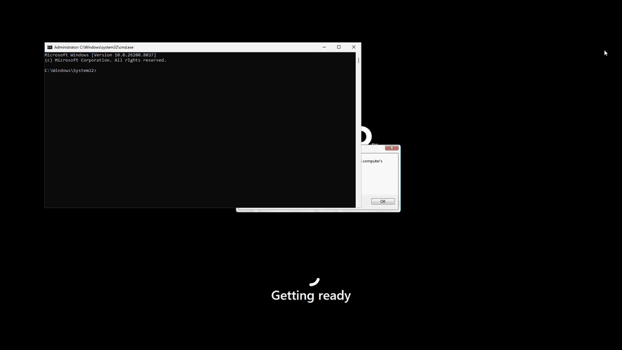 Open Command Prompt during Windows 11 Setup with Shift F10